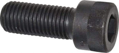 Holo-Krome - 1-8 UNC Hex Socket Drive, Socket Cap Screw - Alloy Steel, Black Oxide Finish, Fully Threaded, 2-1/2" Length Under Head - Industrial Tool & Supply