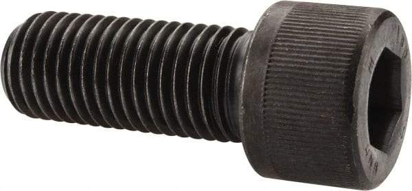 Holo-Krome - 1-8 UNC Hex Socket Drive, Socket Cap Screw - Alloy Steel, Black Oxide Finish, Fully Threaded, 3-1/4" Length Under Head - Industrial Tool & Supply