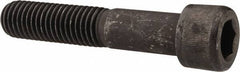 Holo-Krome - 1-8 UNC Hex Socket Drive, Socket Cap Screw - Alloy Steel, Black Oxide Finish, Partially Threaded, 4-1/2" Length Under Head - Industrial Tool & Supply
