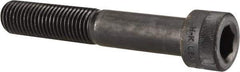 Holo-Krome - 1-8 UNC Hex Socket Drive, Socket Cap Screw - Alloy Steel, Black Oxide Finish, Partially Threaded, 6" Length Under Head - Industrial Tool & Supply