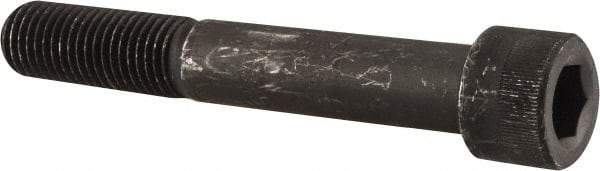 Holo-Krome - 1-8 UNC Hex Socket Drive, Socket Cap Screw - Alloy Steel, Black Oxide Finish, Partially Threaded, 6-1/2" Length Under Head - Industrial Tool & Supply