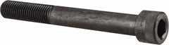 Holo-Krome - 1-8 UNC Hex Socket Drive, Socket Cap Screw - Alloy Steel, Black Oxide Finish, Partially Threaded, 8" Length Under Head - Industrial Tool & Supply