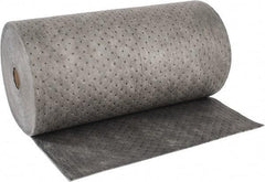 Brady SPC Sorbents - 35 Gal Capacity per Package, Universal Roll - 150' Long x 30" Wide, Polypropylene - Industrial Tool & Supply