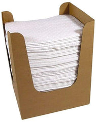 Brady SPC Sorbents - 39 Gal Capacity per Package, Oil Only Pad - 19" Long x 15" Wide, Polypropylene - Industrial Tool & Supply