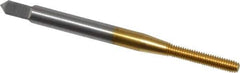 OSG - M2.5x0.45 Metric Coarse D5 Thread Limit Modified Bottoming Thread Forming Tap - Cobalt, TiN Finish, 1-13/16" OAL, 1/2" Thread Length, Right Hand Thread, Series HY-PRO NRT - Exact Industrial Supply