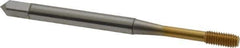 OSG - M3x0.50 Metric Coarse D3 Thread Limit Modified Bottoming Thread Forming Tap - Cobalt, TiN Finish, 1-15/16" OAL, 5/8" Thread Length, Right Hand Thread, Series HY-PRO NRT - Exact Industrial Supply