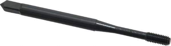 OSG - M3x0.50 Metric Coarse D3 Thread Limit Bottoming Thread Forming Tap - Cobalt, Oxide Finish, 1-15/16" OAL, 5/8" Thread Length, Right Hand Thread, Series HY-PRO NRT - Exact Industrial Supply