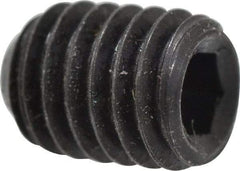 Holo-Krome - #10-32 UNF, 1/4" OAL, Cup Point Set Screw - Grade 8 Alloy Steel, 3/32" Key - Industrial Tool & Supply