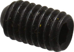 Holo-Krome - #10-32 UNF, 5/16" OAL, Cup Point Set Screw - Grade 8 Alloy Steel, 3/32" Key - Industrial Tool & Supply