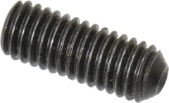 Holo-Krome - #10-32 UNF, 1/2" OAL, Cup Point Set Screw - Grade 8 Alloy Steel, 3/32" Key - Industrial Tool & Supply