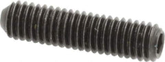 Holo-Krome - #10-32 UNF, 3/4" OAL, Cup Point Set Screw - Grade 8 Alloy Steel, 3/32" Key - Industrial Tool & Supply