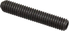 Holo-Krome - #10-32 UNF, 1" OAL, Cup Point Set Screw - Grade 8 Alloy Steel, 3/32" Key - Industrial Tool & Supply
