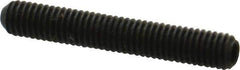 Holo-Krome - #10-32 UNF, 1-1/4" OAL, Cup Point Set Screw - Grade 8 Alloy Steel, 3/32" Key - Industrial Tool & Supply