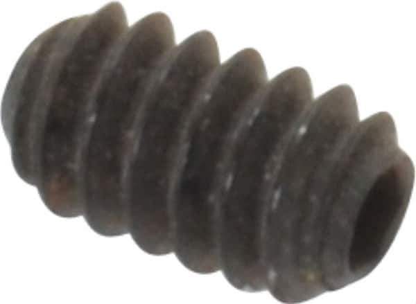Holo-Krome - #4-40 UNC, 3/16" OAL, Cup Point Set Screw - Grade 8 Alloy Steel, 0.05" Key - Industrial Tool & Supply