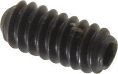 Holo-Krome - #4-40 UNC, 1/4" OAL, Cup Point Set Screw - Grade 8 Alloy Steel, 0.05" Key - Industrial Tool & Supply
