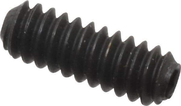 Holo-Krome - #4-40 UNC, 5/16" OAL, Cup Point Set Screw - Grade 8 Alloy Steel, 0.05" Key - Industrial Tool & Supply