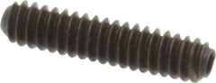 Holo-Krome - #4-40 UNC, 1/2" OAL, Cup Point Set Screw - Grade 8 Alloy Steel, 0.05" Key - Industrial Tool & Supply