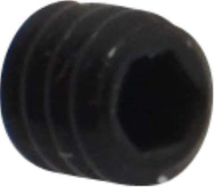 Holo-Krome - #5-40 UNC, 1/8" OAL, Cup Point Set Screw - Grade 8 Alloy Steel, 1/16" Key - Industrial Tool & Supply