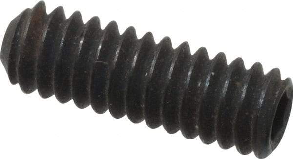Holo-Krome - #5-40 UNC, 3/8" OAL, Cup Point Set Screw - Grade 8 Alloy Steel, 1/16" Key - Industrial Tool & Supply