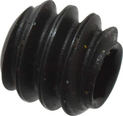 Holo-Krome - #6-32 UNC, 1/8" OAL, Cup Point Set Screw - Grade 8 Alloy Steel, 1/16" Key - Industrial Tool & Supply