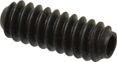 Holo-Krome - #6-32 UNC, 3/8" OAL, Cup Point Set Screw - Grade 8 Alloy Steel, 1/16" Key - Industrial Tool & Supply