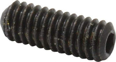 Holo-Krome - #6-40 UNF, 3/8" OAL, Cup Point Set Screw - Grade 8 Alloy Steel, 1/16" Key - Industrial Tool & Supply