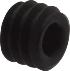 Holo-Krome - #8-32 UNC, 1/8" OAL, Cup Point Set Screw - Grade 8 Alloy Steel, 5/64" Key - Industrial Tool & Supply