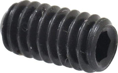 Holo-Krome - #8-32 UNC, 5/16" OAL, Cup Point Set Screw - Grade 8 Alloy Steel, 5/64" Key - Industrial Tool & Supply