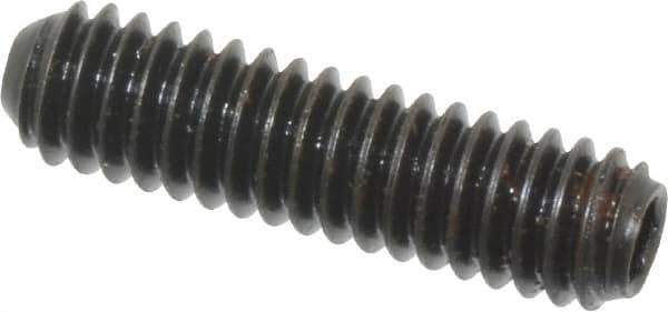Holo-Krome - #8-32 UNC, 5/8" OAL, Cup Point Set Screw - Grade 8 Alloy Steel, 5/64" Key - Industrial Tool & Supply