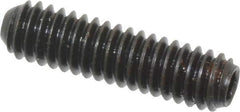 Holo-Krome - #8-32 UNC, 5/8" OAL, Cup Point Set Screw - Grade 8 Alloy Steel, 5/64" Key - Industrial Tool & Supply