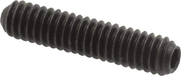 Holo-Krome - #8-32 UNC, 3/4" OAL, Cup Point Set Screw - Grade 8 Alloy Steel, 5/64" Key - Industrial Tool & Supply