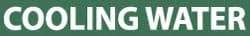 NMC - Pipe Marker with Cooling Water Legend and No Graphic - 3/4 to 1-1/4" Pipe Outside Diam, White on Green - Industrial Tool & Supply