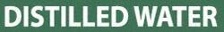 NMC - Pipe Marker with Distilled Water Legend and No Graphic - 3/4 to 1-1/4" Pipe Outside Diam, White on Green - Industrial Tool & Supply