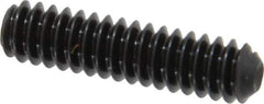 Holo-Krome - #10-24 UNC, 3/4" OAL, Cup Point Set Screw - Grade 8 Alloy Steel, 3/32" Key - Industrial Tool & Supply