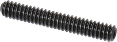 Holo-Krome - #10-24 UNC, 1-1/4" OAL, Cup Point Set Screw - Grade 8 Alloy Steel, 3/32" Key - Industrial Tool & Supply
