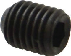 Holo-Krome - 1/4-28 UNF, 5/16" OAL, Cup Point Set Screw - Grade 8 Alloy Steel, 1/8" Key - Industrial Tool & Supply
