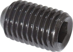 Holo-Krome - 5/16-24 UNF, 1/2" OAL, Cup Point Set Screw - Grade 8 Alloy Steel, 5/32" Key - Industrial Tool & Supply