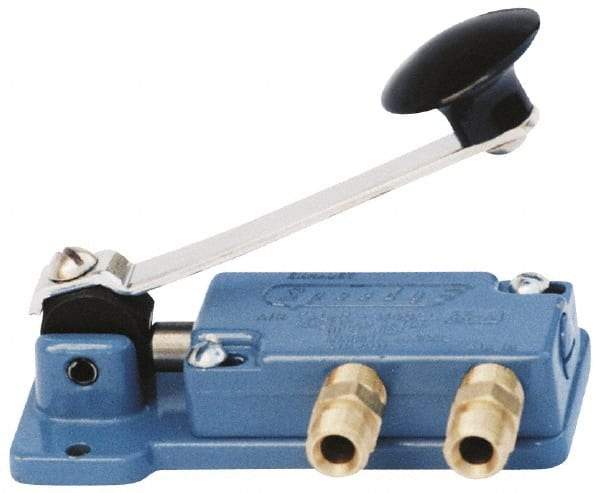 Made in USA - 1 Piece 1/4 NPT Vise Air Valve - Use with Air Vises - Industrial Tool & Supply
