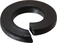 Value Collection - 1/4", 0.252" ID, 0.077" Thick Split Lock Washer - Grade 2 Spring Steel, Uncoated, 0.252" Min ID, 0.26" Max ID, 0.489" Max OD - Industrial Tool & Supply
