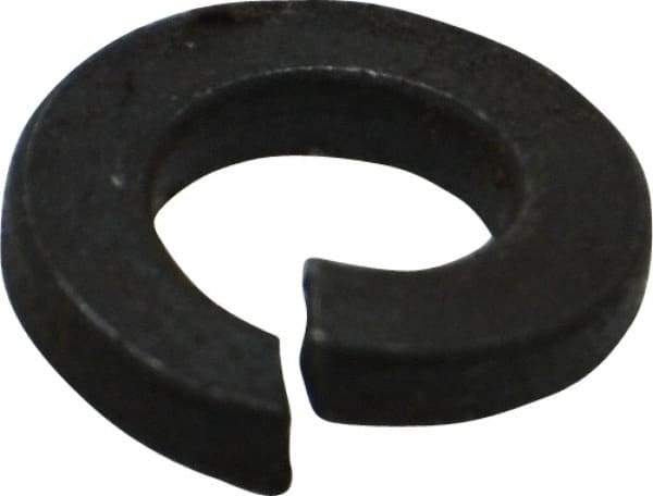 Value Collection - 5/16", 0.314" ID, 0.097" Thick Split Lock Washer - Grade 2 Spring Steel, Uncoated, 0.314" Min ID, 0.322" Max ID, 0.593" Max OD - Industrial Tool & Supply