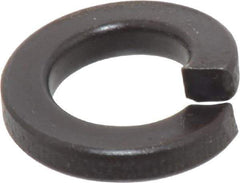 Value Collection - 1/2", 0.502" ID, 0.151" Thick Split Lock Washer - Grade 2 Spring Steel, Uncoated, 0.502" Min ID, 0.512" Max ID, 0.879" Max OD - Industrial Tool & Supply