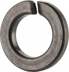 Value Collection - 9/16", 0.564" ID, 0.17" Thick Split Lock Washer - Grade 2 Spring Steel, Uncoated, 0.564" Min ID, 0.574" Max ID, 0.975" Max OD - Industrial Tool & Supply
