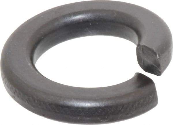 Value Collection - 7/8", 0.878" ID, 0.266" Thick Split Lock Washer - Grade 2 Spring Steel, Uncoated, 0.878" Min ID, 0.894" Max ID, 1.489" Max OD - Industrial Tool & Supply