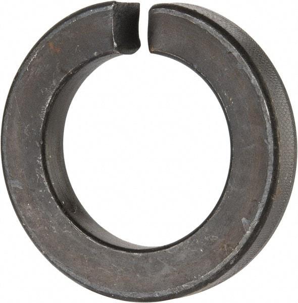 Value Collection - 1-3/4", 1.758" ID, 0.45" Thick Split Lock Washer - Grade 8 Spring Steel, Uncoated, 1.758" Min ID, 1.789" Max ID, 2.82" Max OD - Industrial Tool & Supply