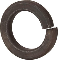 Value Collection - 2", 2.008" ID, 0.496" Thick Split Lock Washer - Grade 8 Spring Steel, Uncoated, 2.008" Min ID, 2.039" Max ID, 3.144" Max OD - Industrial Tool & Supply