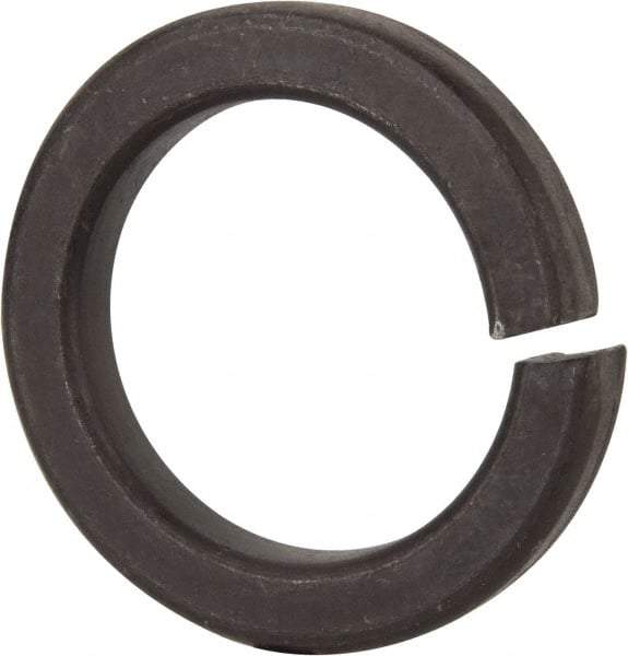 Value Collection - 2-1/2", 0.496" Thick Split Lock Washer - Grade 8 Spring Steel, Uncoated, 2.512" Min ID, 2.543" Max ID, 3.648" Max OD - Industrial Tool & Supply