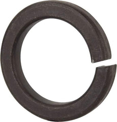 Value Collection - 2-1/2", 0.496" Thick Split Lock Washer - Grade 8 Spring Steel, Uncoated, 2.512" Min ID, 2.543" Max ID, 3.648" Max OD - Industrial Tool & Supply