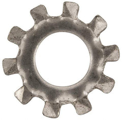 Value Collection - 5/16" Screw, 0.326" ID, Stainless Steel External Tooth Lock Washer - 0.601" OD, Uncoated, Grade 18-8 - Industrial Tool & Supply