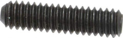 Holo-Krome - 1/4-20 UNC, 1" OAL, Cup Point Set Screw - Grade 8 Alloy Steel, 1/8" Key - Industrial Tool & Supply