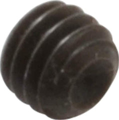 Holo-Krome - 5/16-18 UNC, 1/4" OAL, Cup Point Set Screw - Grade 8 Alloy Steel, 5/32" Key - Industrial Tool & Supply